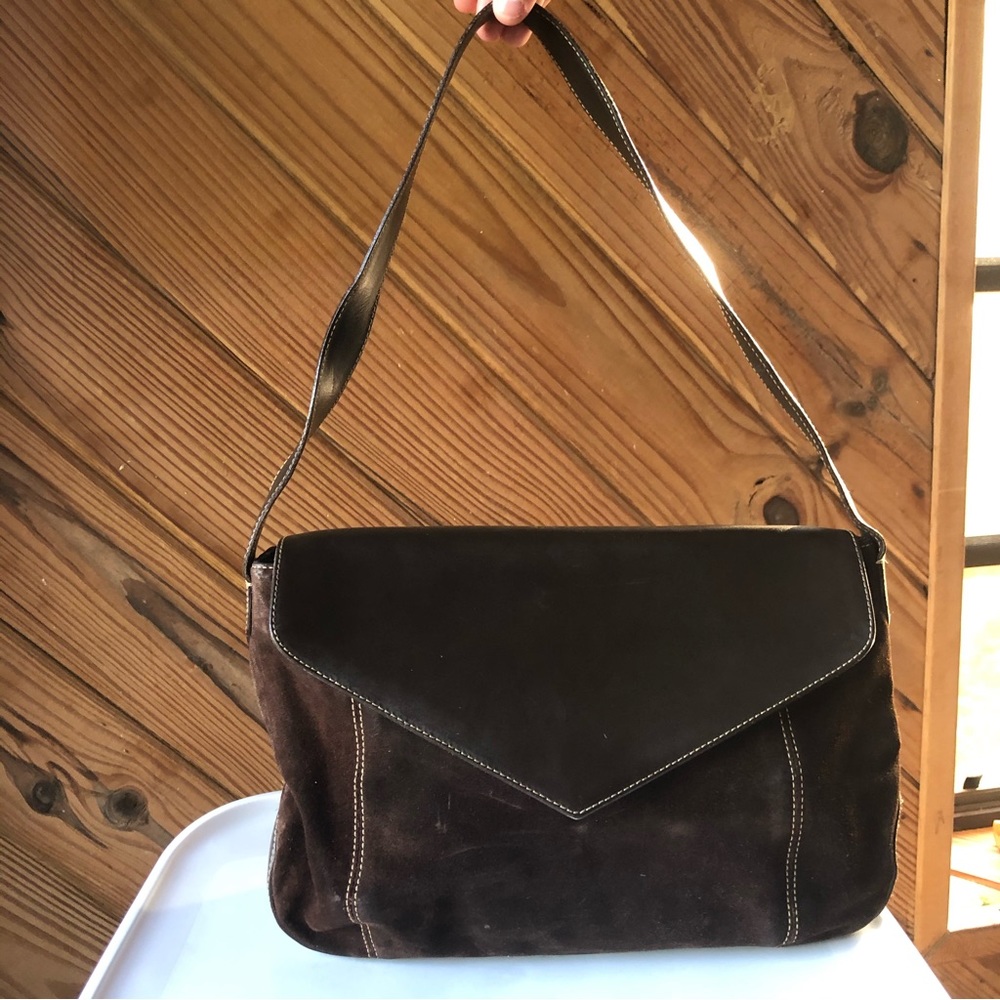 Beautiful Brown Leather Paola Bianchi Handbag